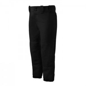 Mizuno Womens's Belted Pants (Black)