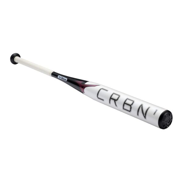 Black and white softball bat