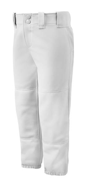 Mizuno Womens's Belted Pants (White)