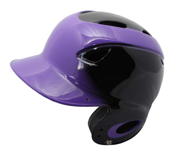 MVP Dial Fit Batting Helmet (Black/Purple)